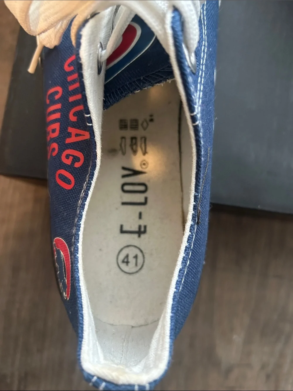 Navy Low-Top Canvas Sneakers for Women